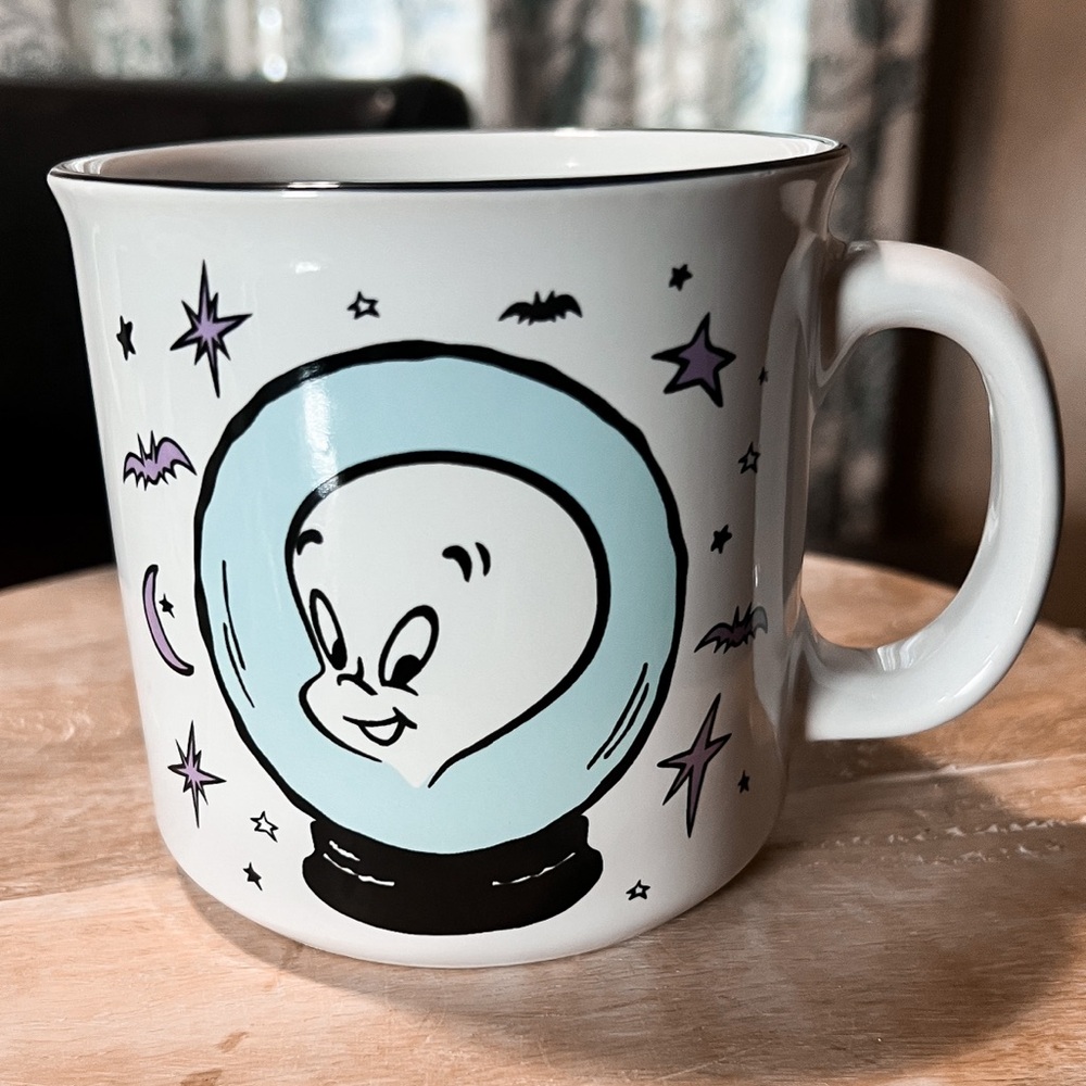 Casper the Friendly Ghost Mug - White and Black
